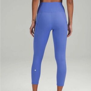 Lululemon Wunder Train High-Rise Crop with Pockets 23”